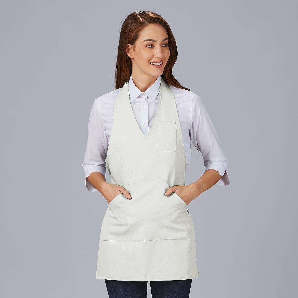 DELANTAL BISTRO ESCOTE PICO BOLSILLO CENTRO 80X65 CM 182000