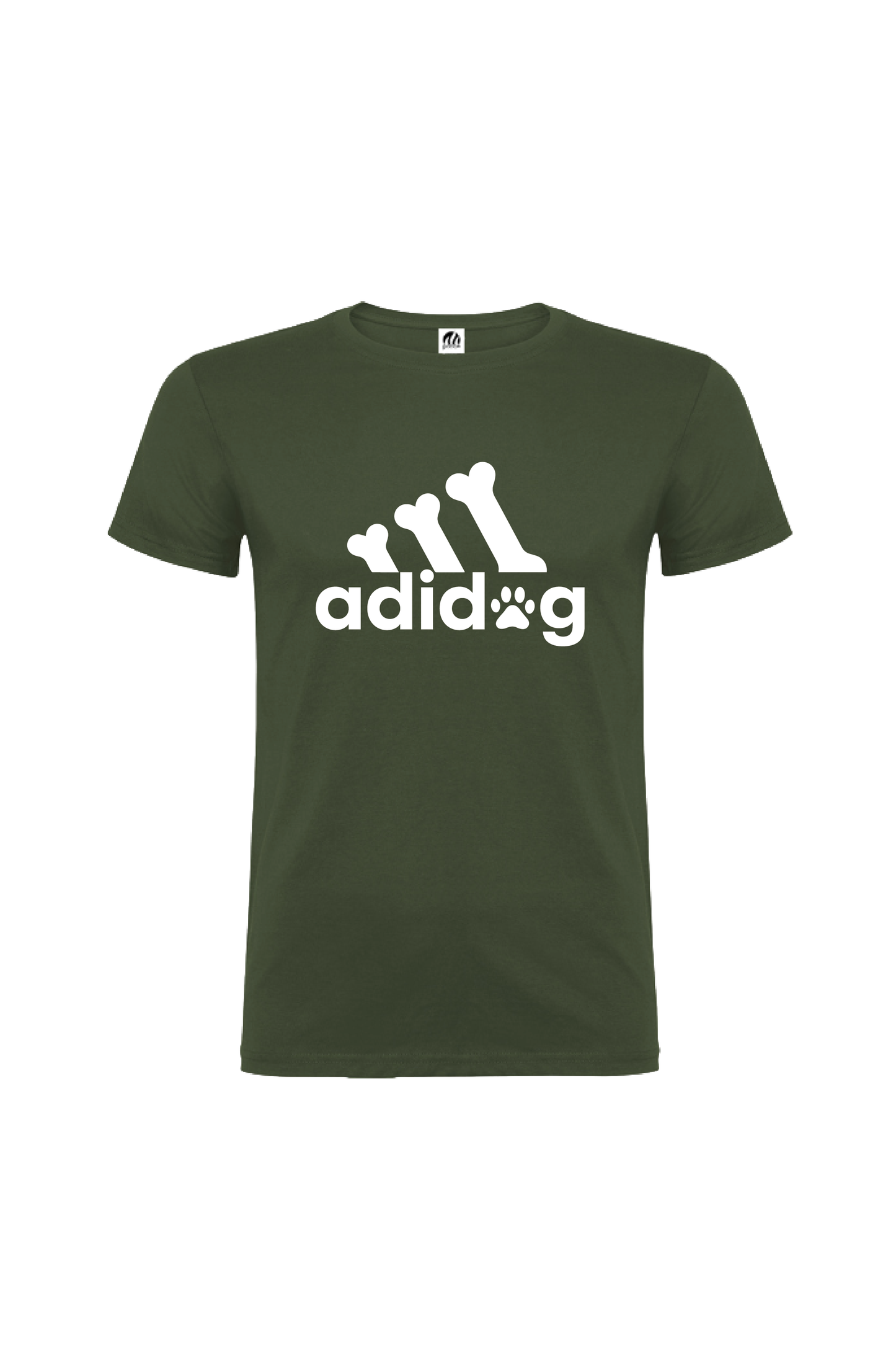 Camiseta Manga Corta Hombre Personalizada "Adidog"