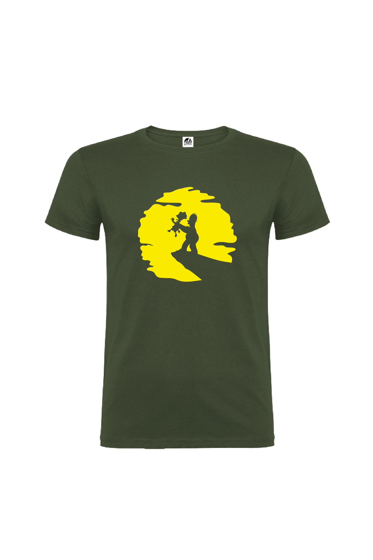 Camiseta Manga Corta Hombre Personalizada "Simpson"