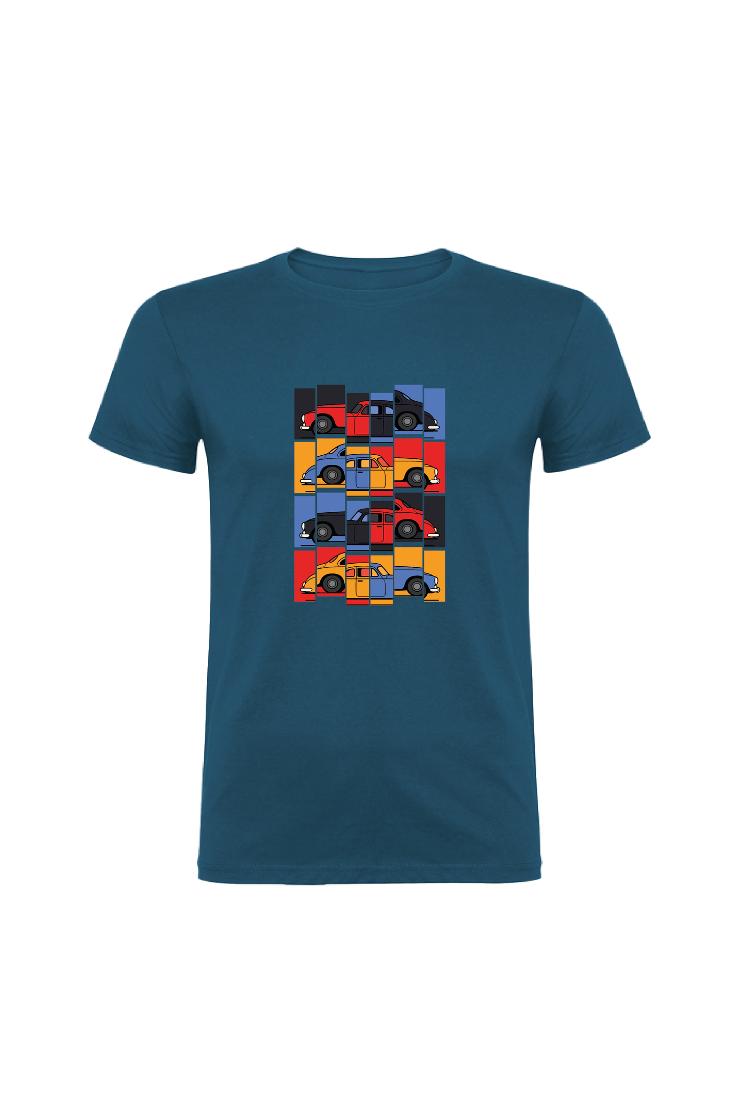 Camiseta Manga Corta Hombre Personalizada "Old Car"