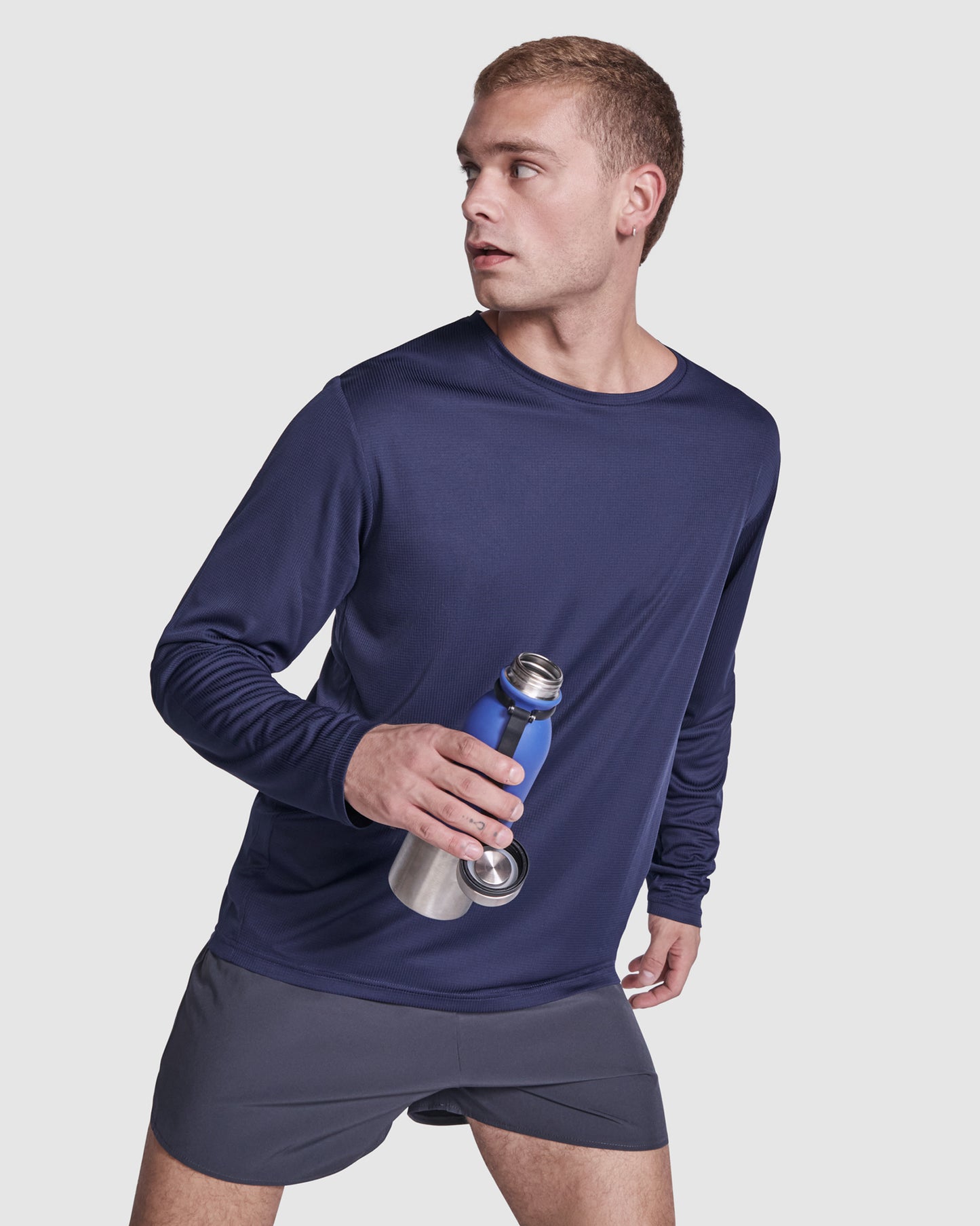 Camiseta Técnica Roly Estoril L/S 0432 Unisex Manga Larga