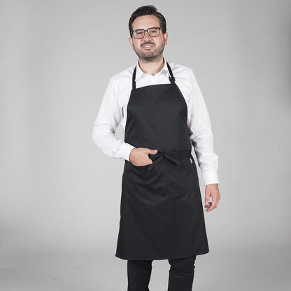 DELANTAL PETO Y BOL SARGA POLIESTER 90X75 CM 116100