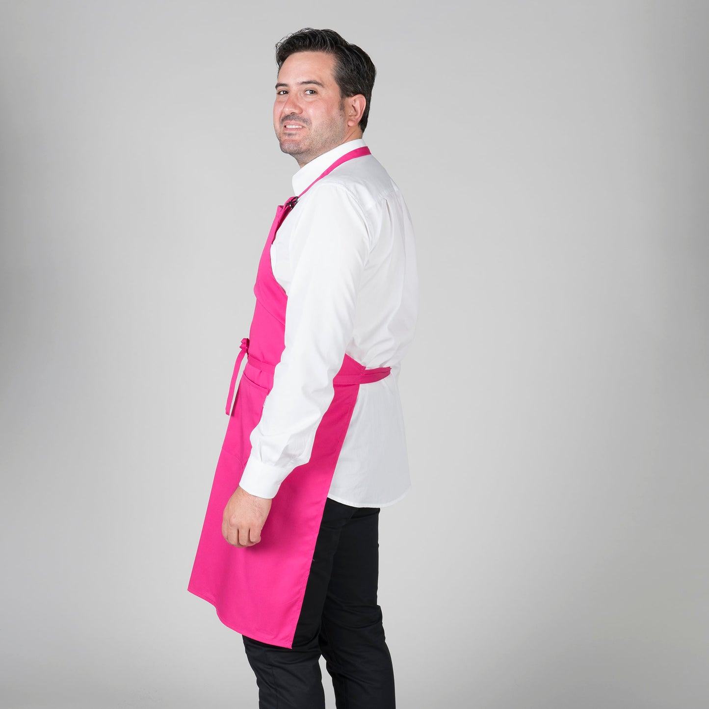 DELANTAL PETO Y BOL SARGA POLIESTER 90X75 CM 116100