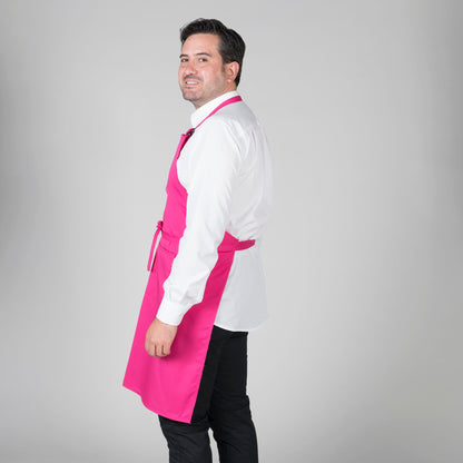 DELANTAL PETO Y BOL SARGA POLIESTER 90X75 CM 116100