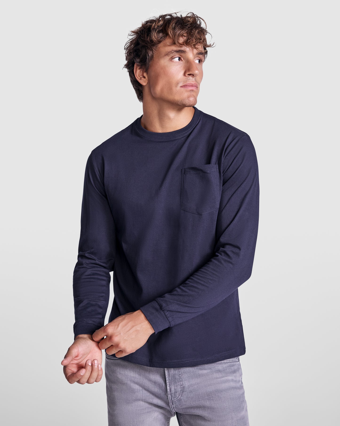 Camiseta Roly Shiba 1219 Hombre Manga Larga