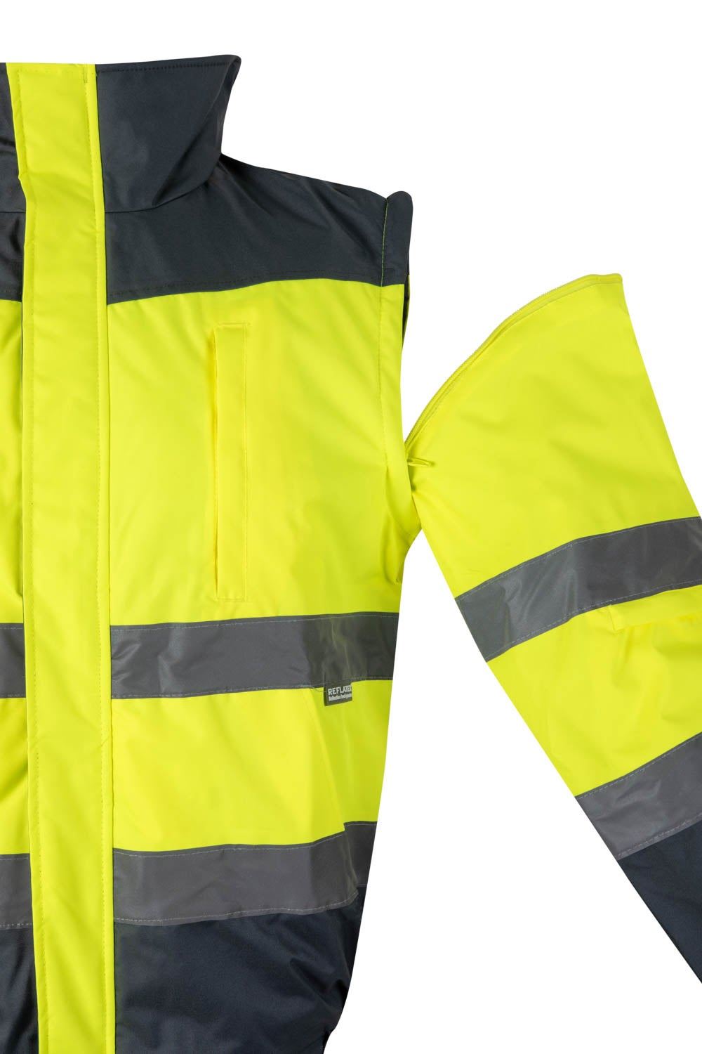 Cazadora acolchada bicolor 161