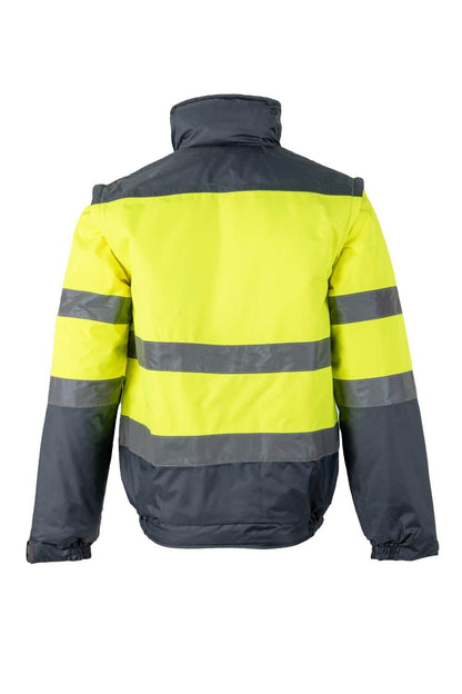 Cazadora acolchada bicolor 161