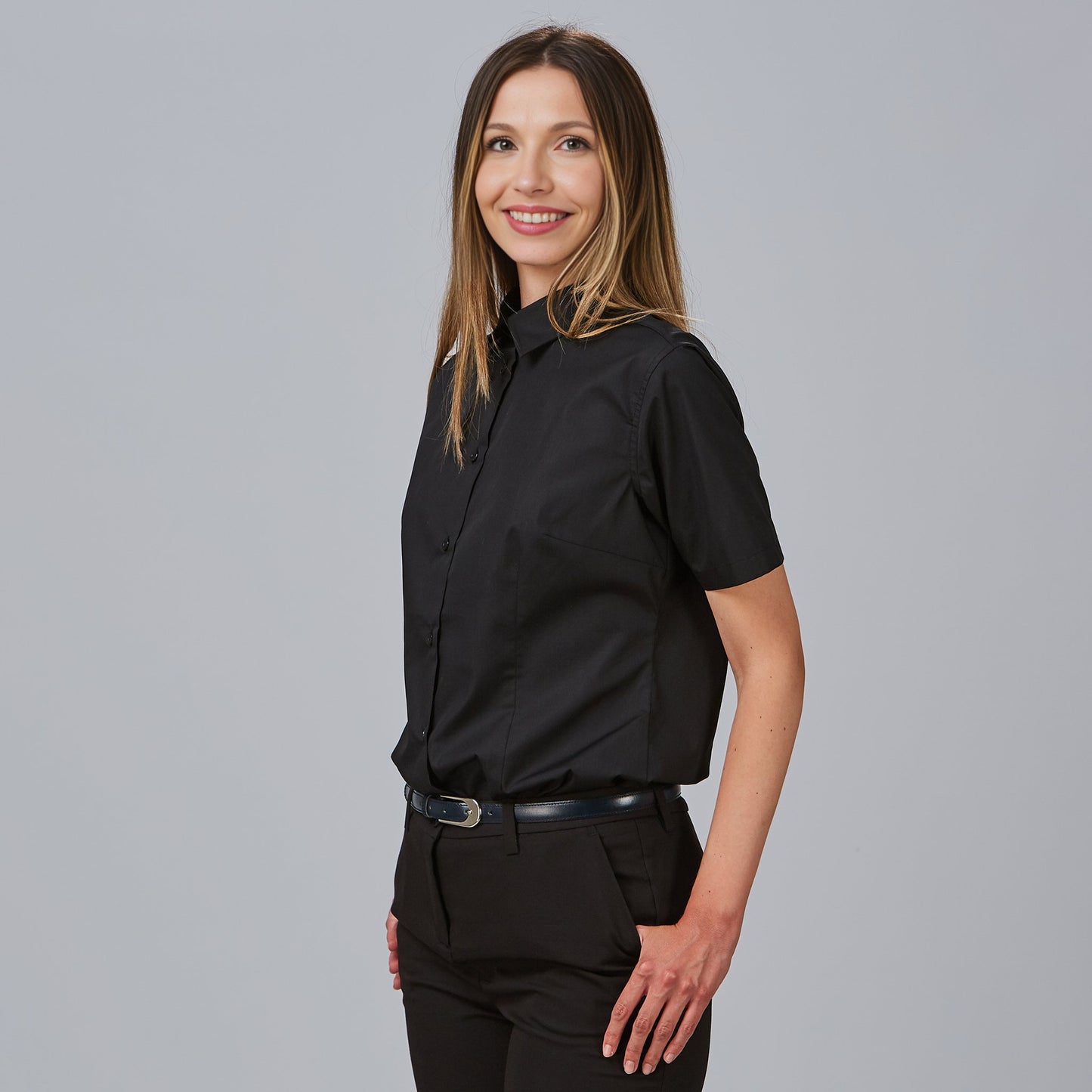 CAMISA MUJER M/C POP. "RED LINE" 288000