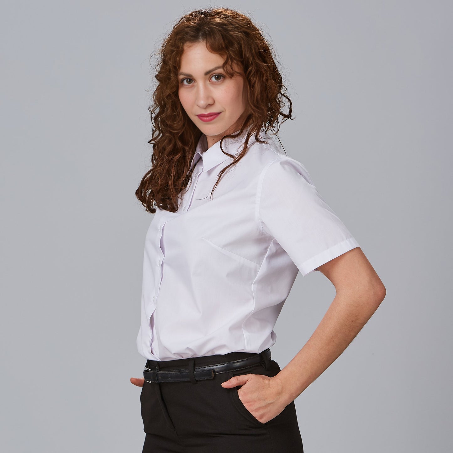 CAMISA MUJER M/C POP. "RED LINE" 288000