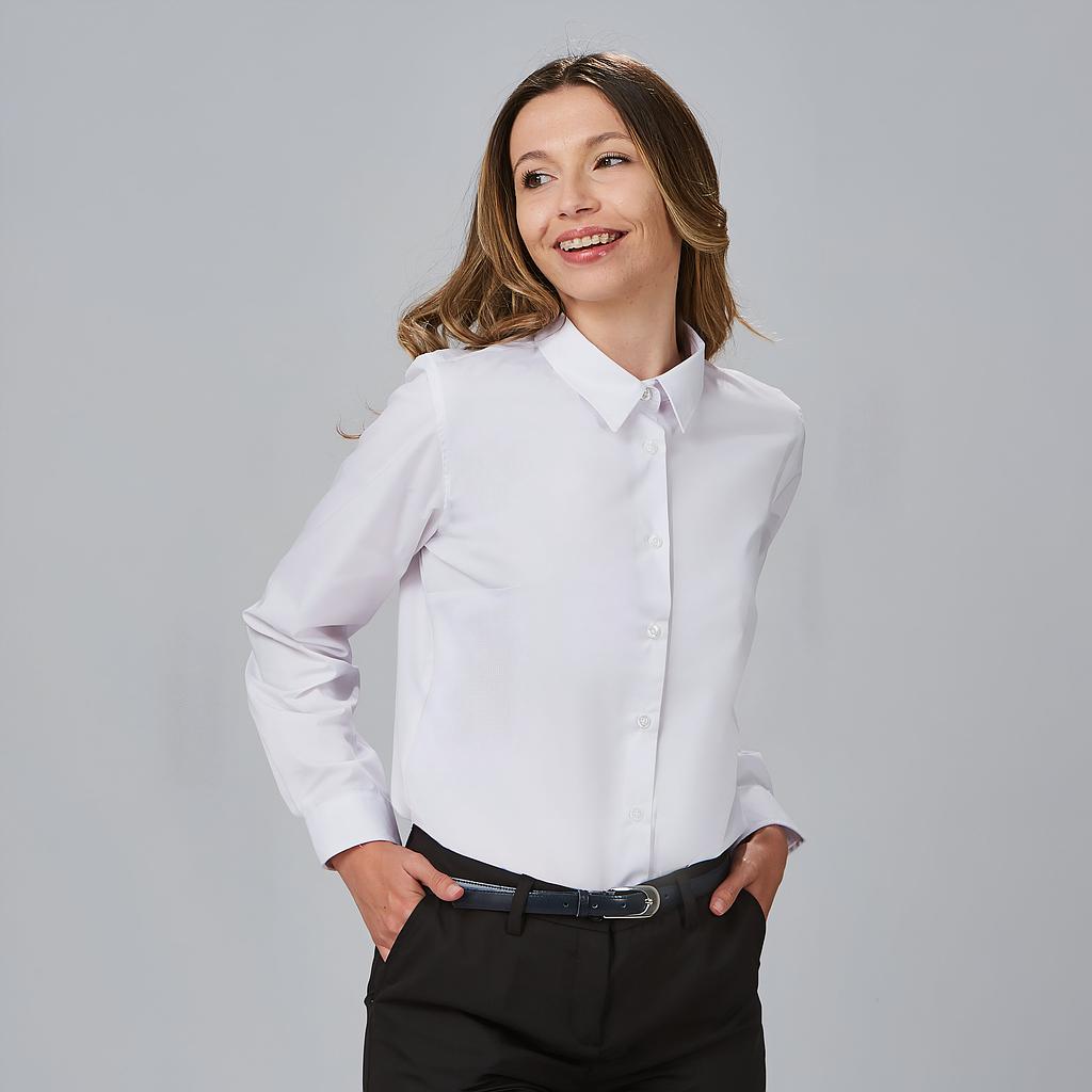 CAMISA MUJER M/L POP. "RED LINE" 288100