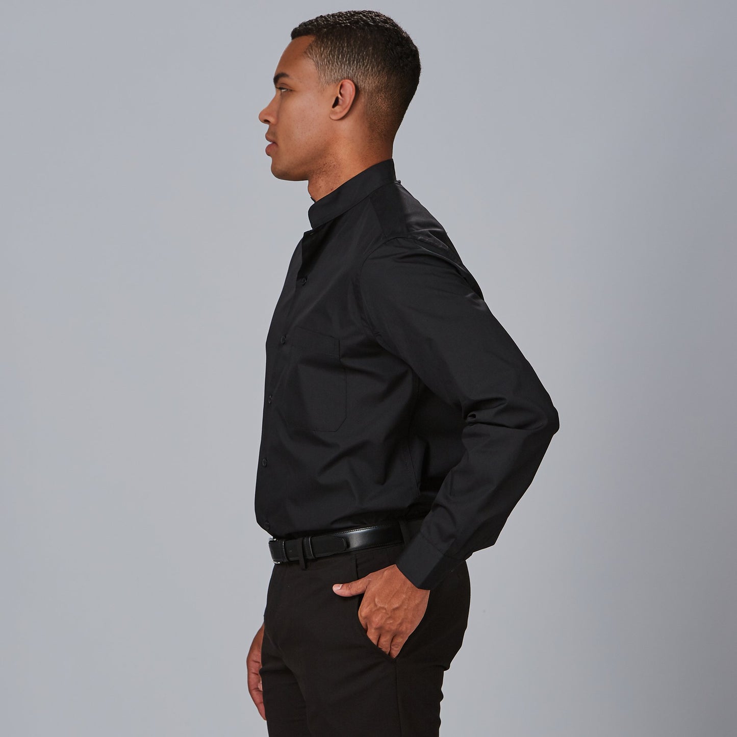 CAMISA HOMBRE M/L C/MAO POP. "RED LINE" 296000