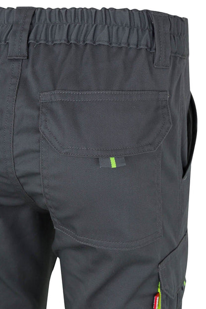 Pantalón stretch bicolor multibolsillos 303002S