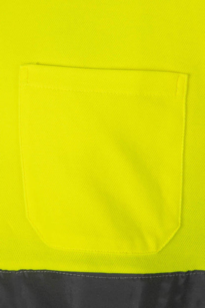 Polo algodón bicolor manga corta 305513