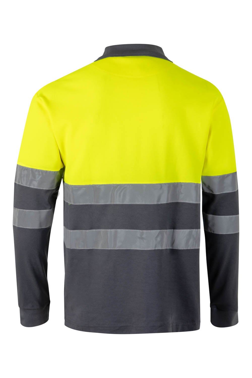 Polo algodón bicolor manga larga 305515