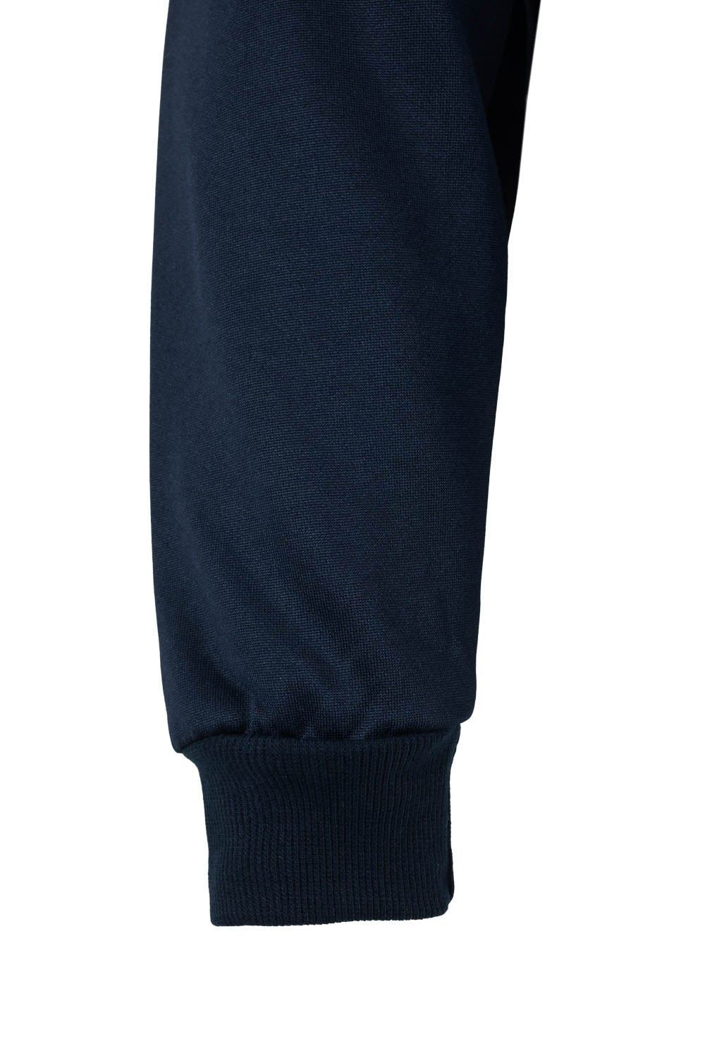 Sudadera bicolor con media cremallera 305701