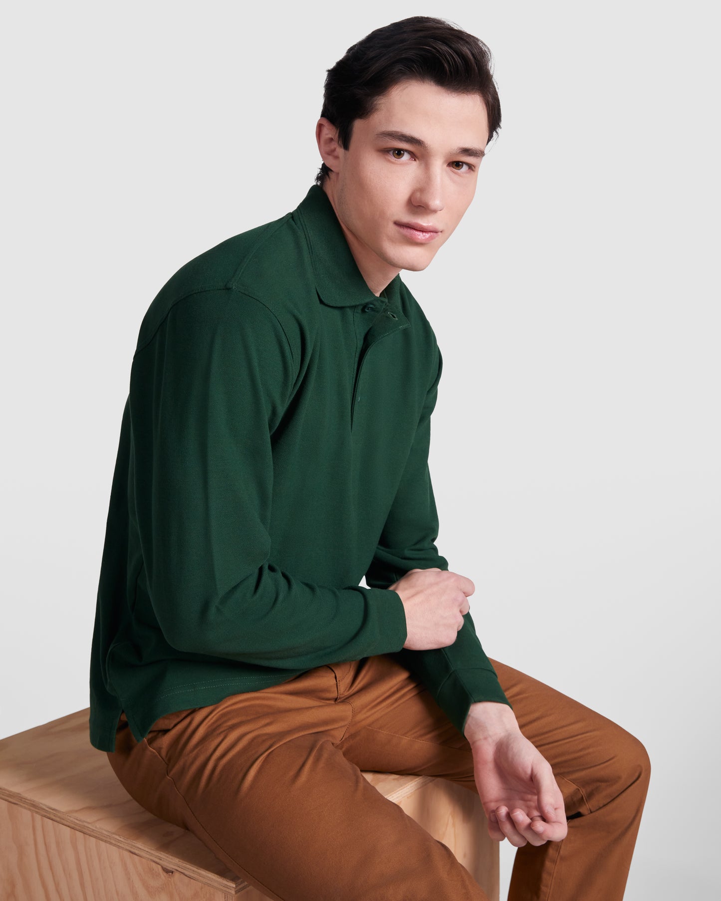 Polo Roly Carpe 5009 Hombre Manga Larga