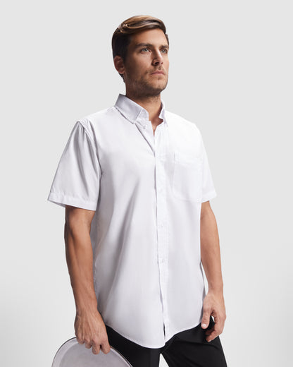 Camisa Laboral Roly Aifos 5503 Hombre Manga Corta