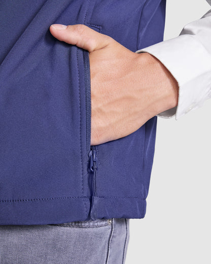 Chaleco Roly Quebec 6438 Hombre Softshell