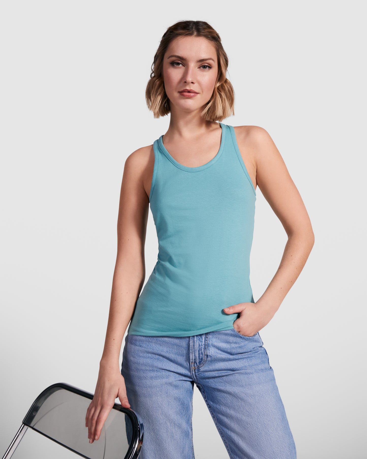 Camiseta Roly Brenda 6535 Mujer Tirantes