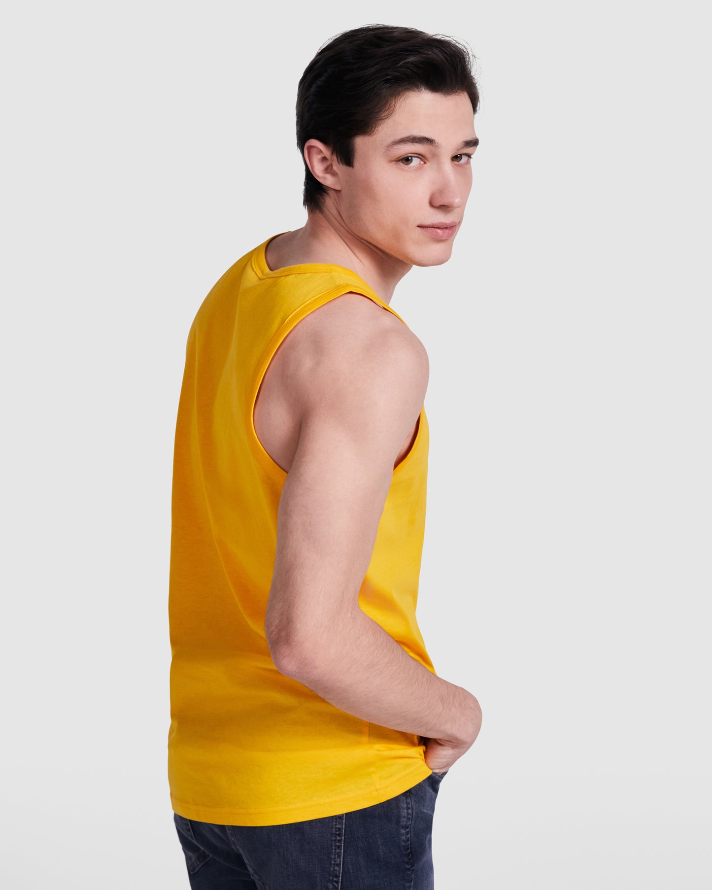 Camiseta Roly Texas 6545 Hombre Tirantes