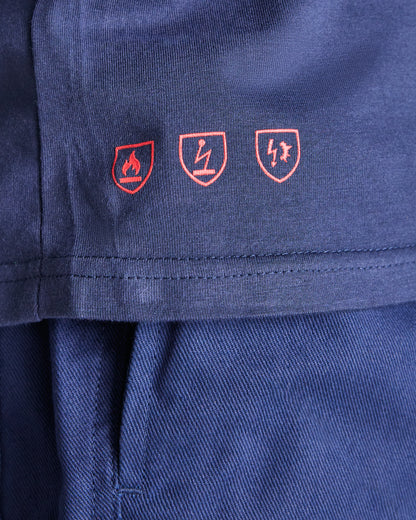 Camiseta Ignífuga Roly Defender 9401 Hombre