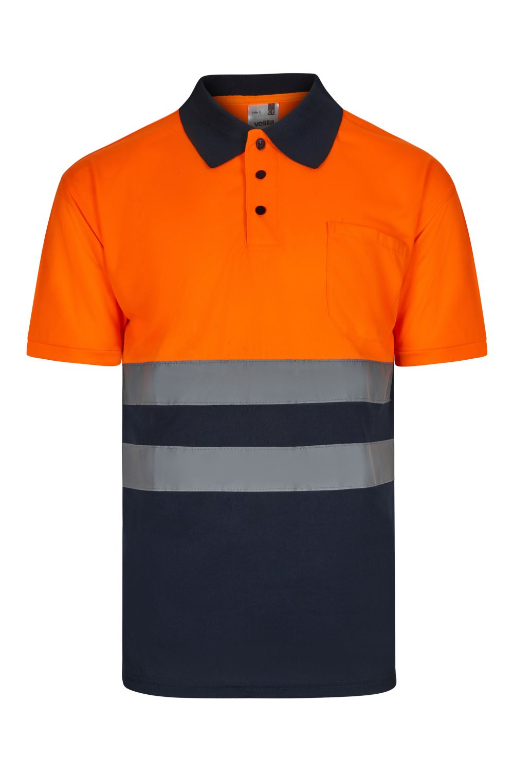 Polo bicolor manga corta 305504