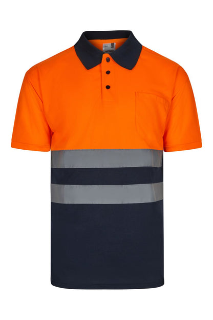 Polo bicolor manga corta 305504