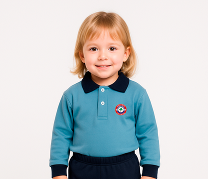 Sudadera unisex tipo polo