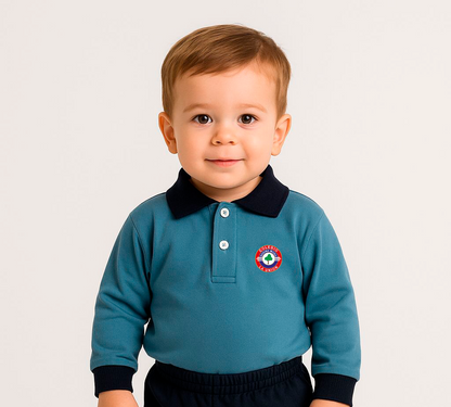 Sudadera unisex tipo polo