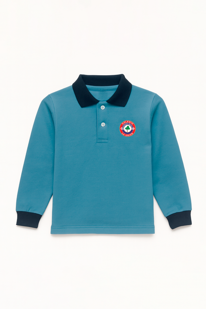 Sudadera unisex tipo polo