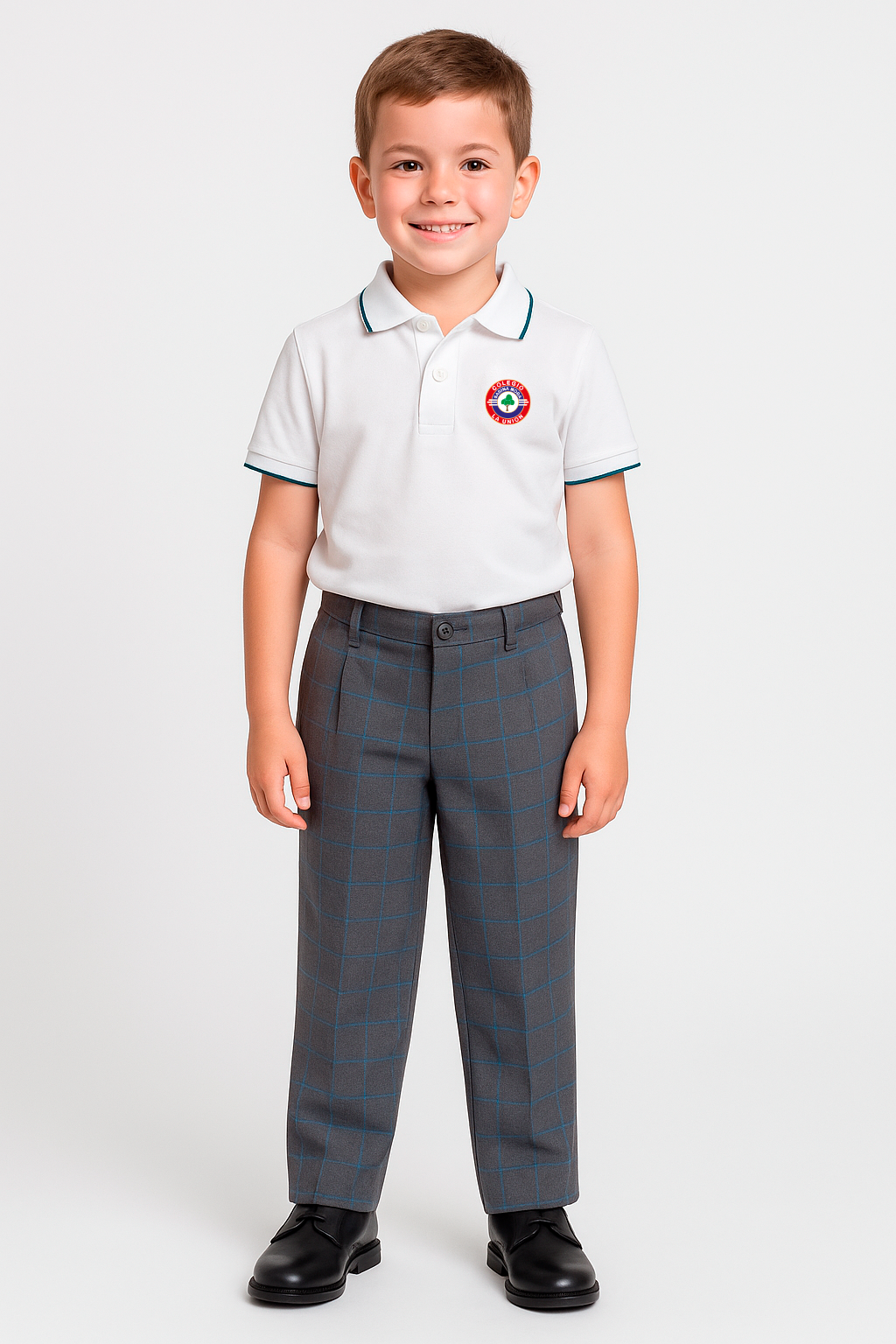 Pantalón largo cuadros