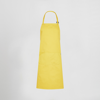 DELANTAL CON PETO Y BOLSILLO 90x75 CM SARGA 116BC0