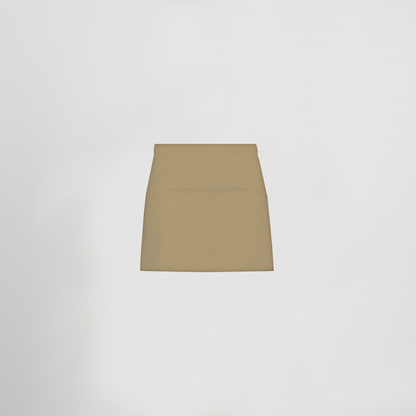 DELANTAL CORTO BOL. 30X60 CM SARGA POLIESTER 120600