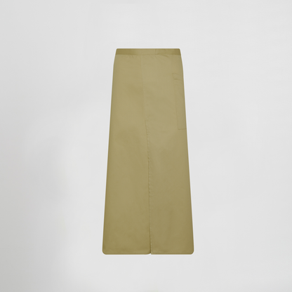 DELANTAL FRANCES ABIERTO SARGA POLIESTER 90X110 CM 191200