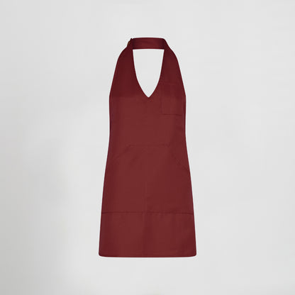 DELANTAL BISTRO ESCOTE PICO BOLSILLO CENTRO 80X65 CM 182000