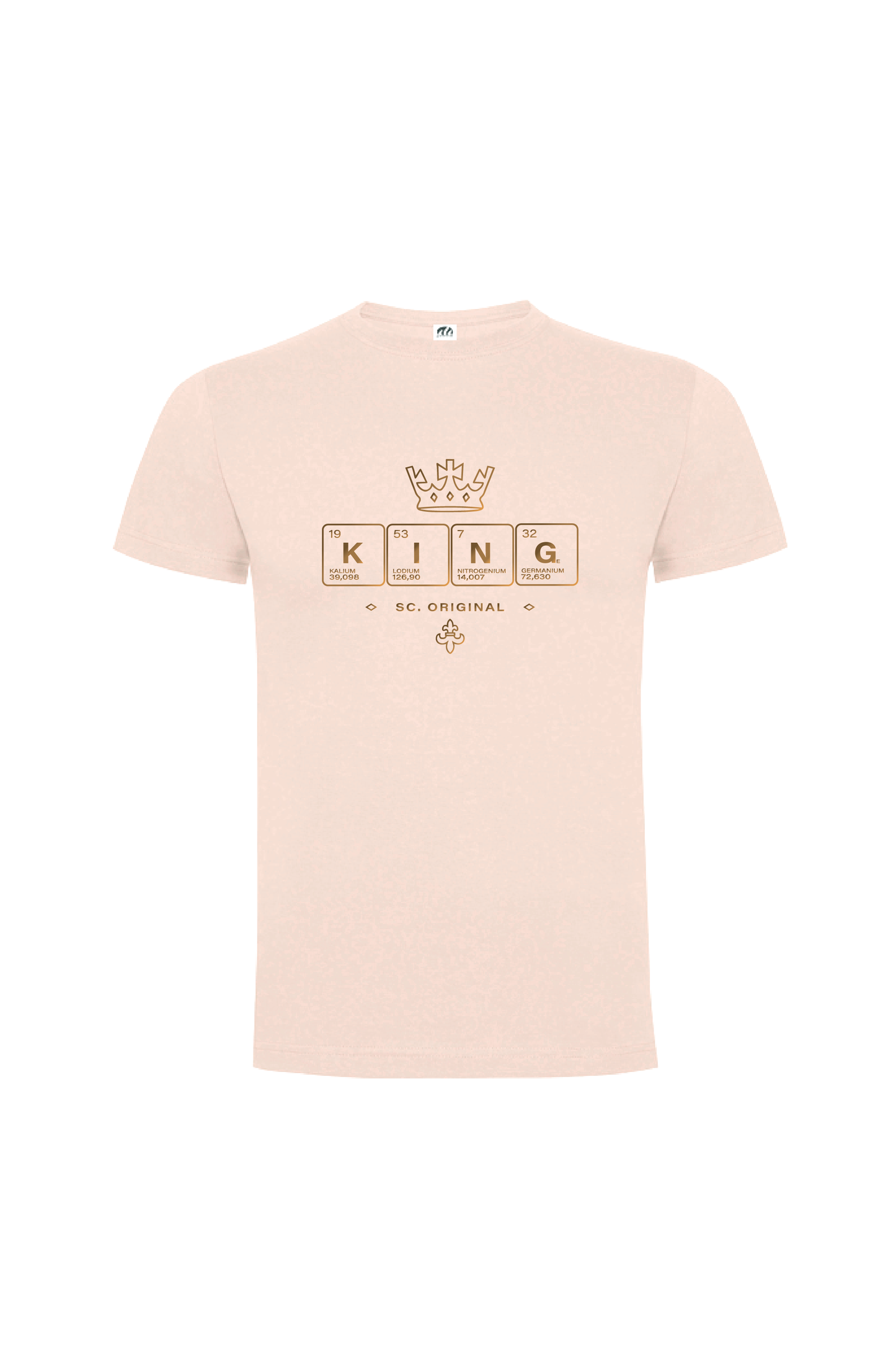 Camiseta Manga Corta Hombre Personalizada "King"