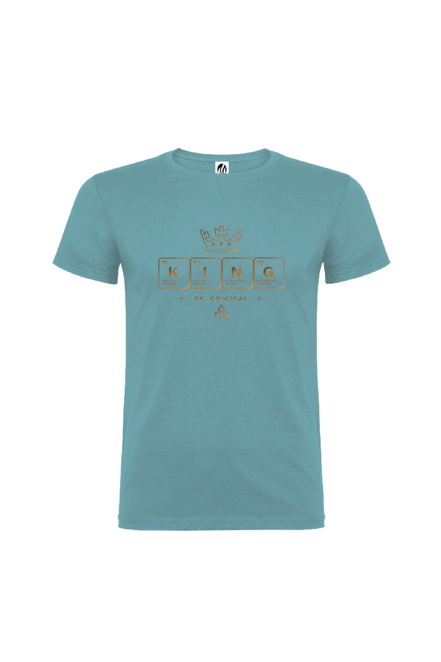 Camiseta Manga Corta Hombre Personalizada "King"
