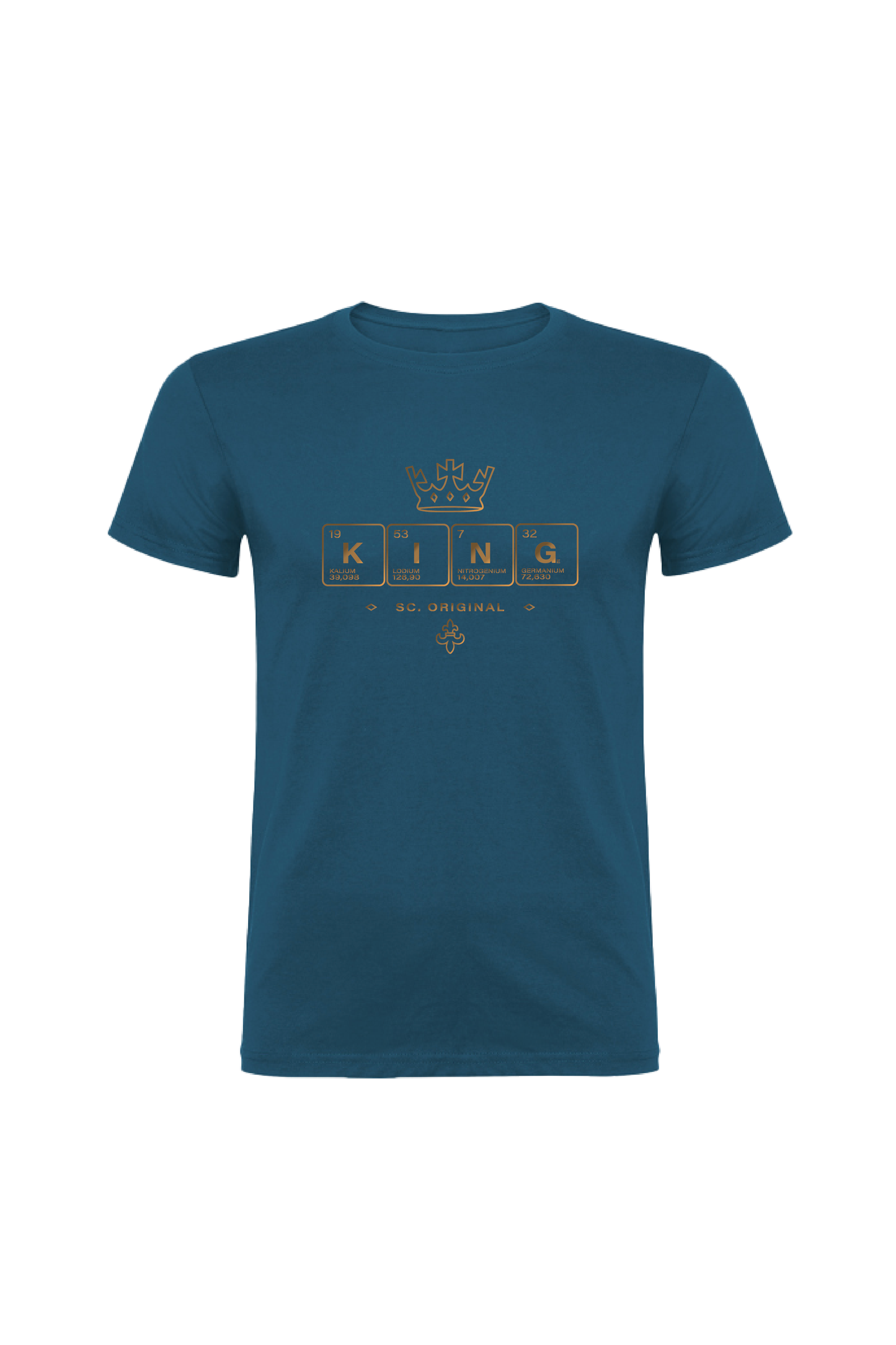 Camiseta Manga Corta Hombre Personalizada "King"