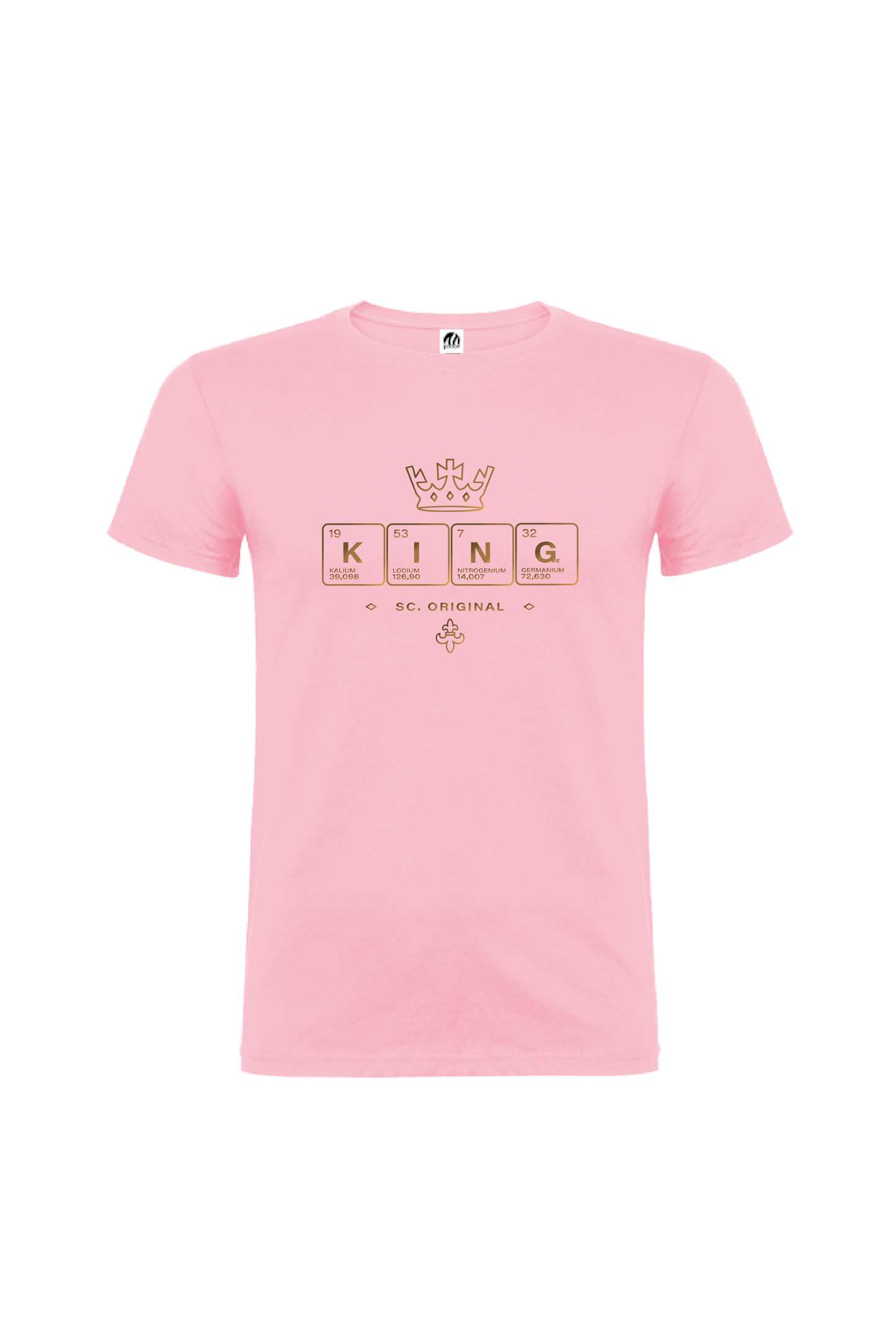 Camiseta Manga Corta Hombre Personalizada "King"