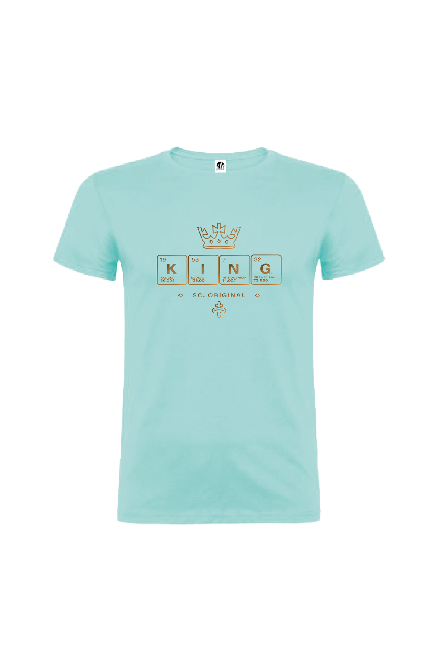Camiseta Manga Corta Hombre Personalizada "King"