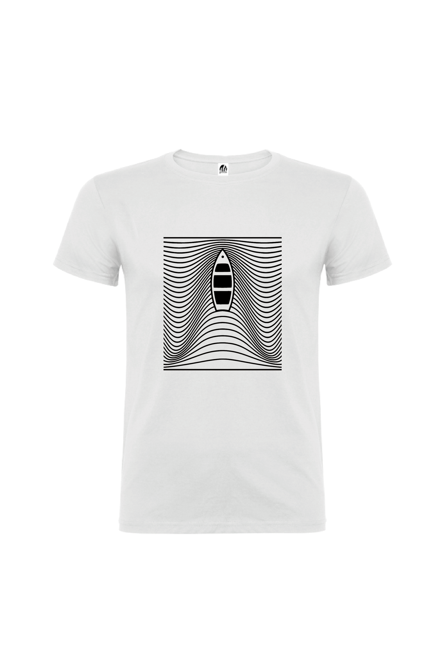 Camiseta Manga Corta Hombre Personalizada "Boat"