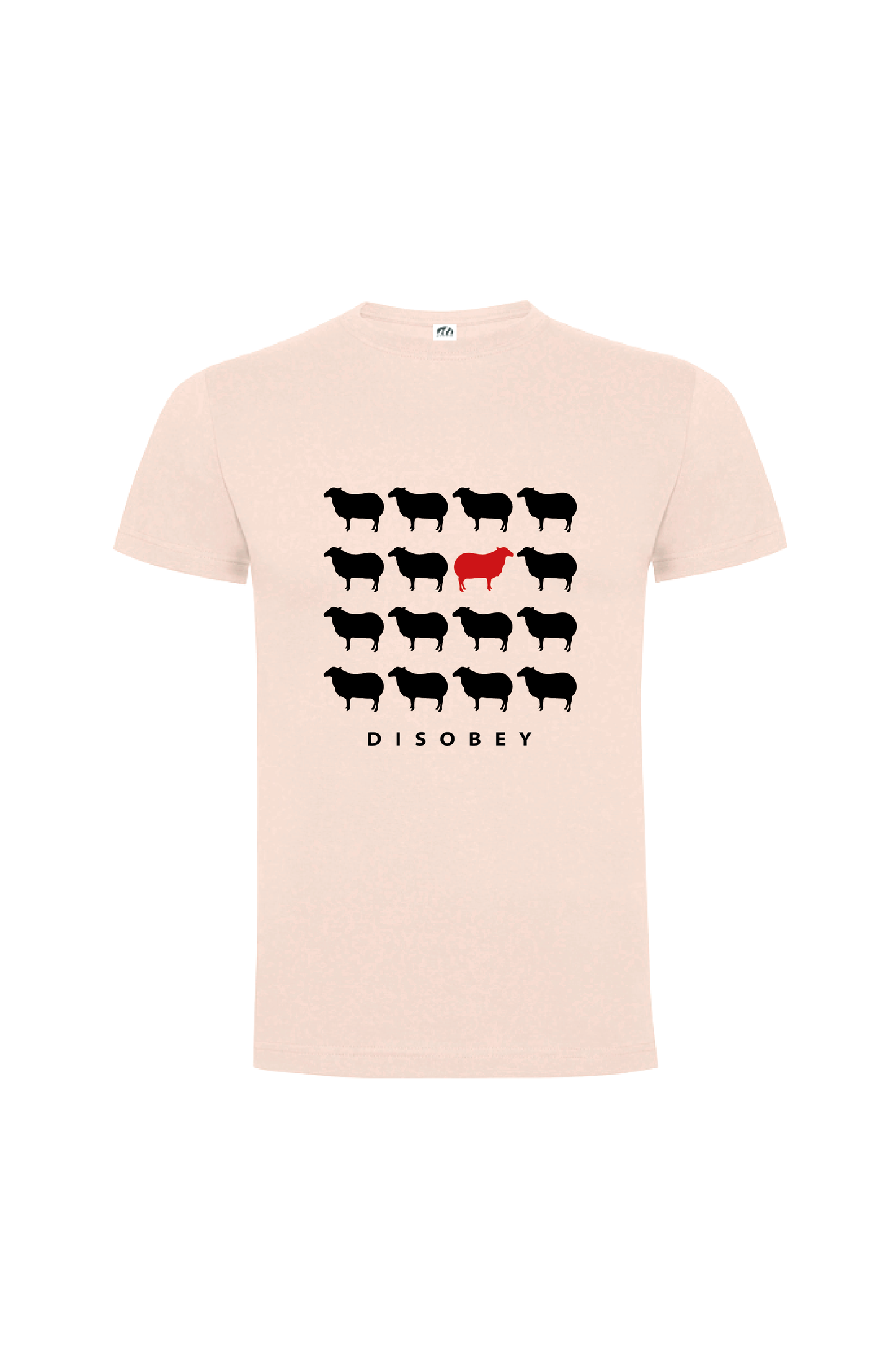 Camiseta Manga Corta Hombre Personalizada "Disobey"
