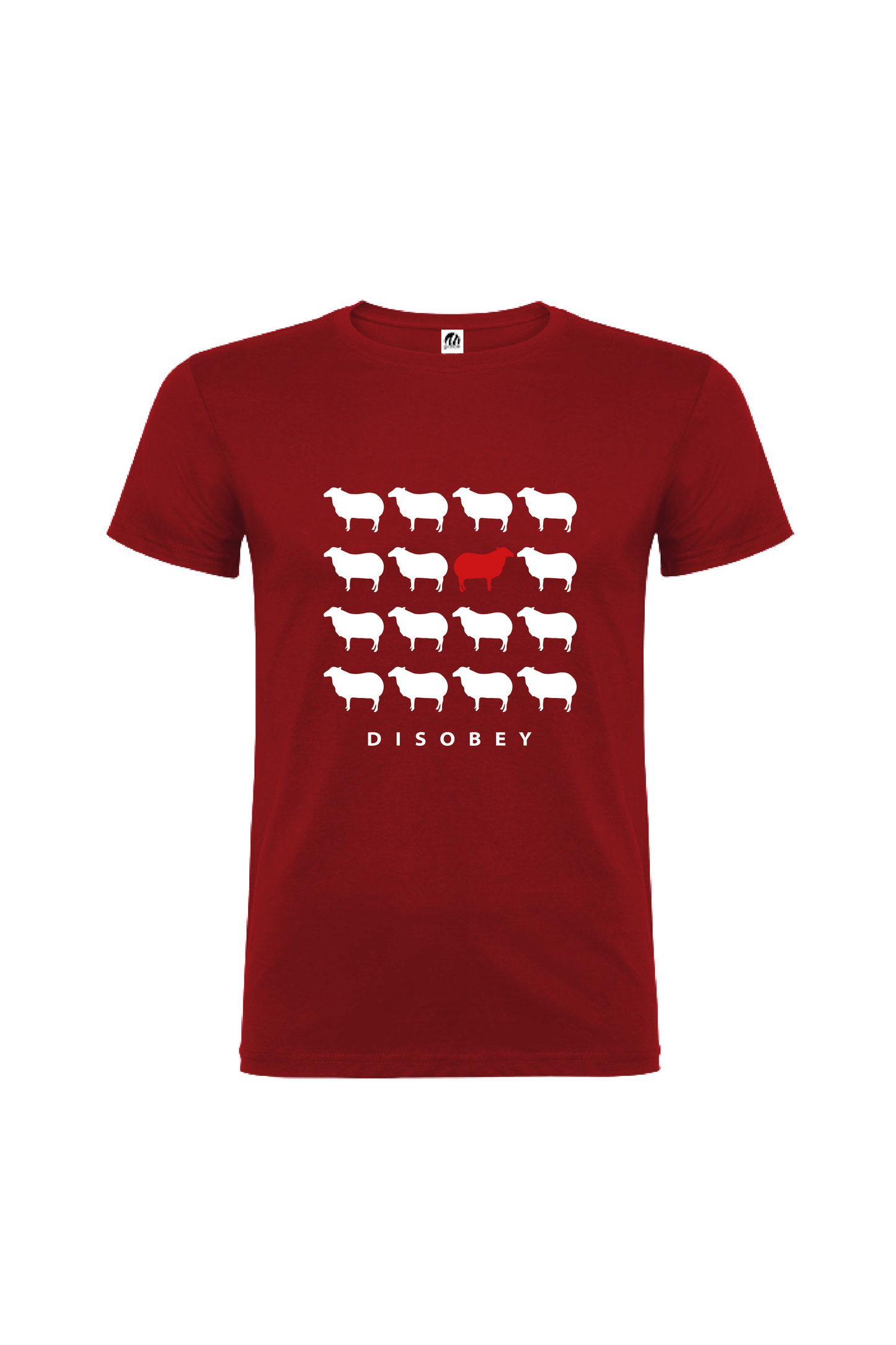 Camiseta Manga Corta Hombre Personalizada "Disobey"