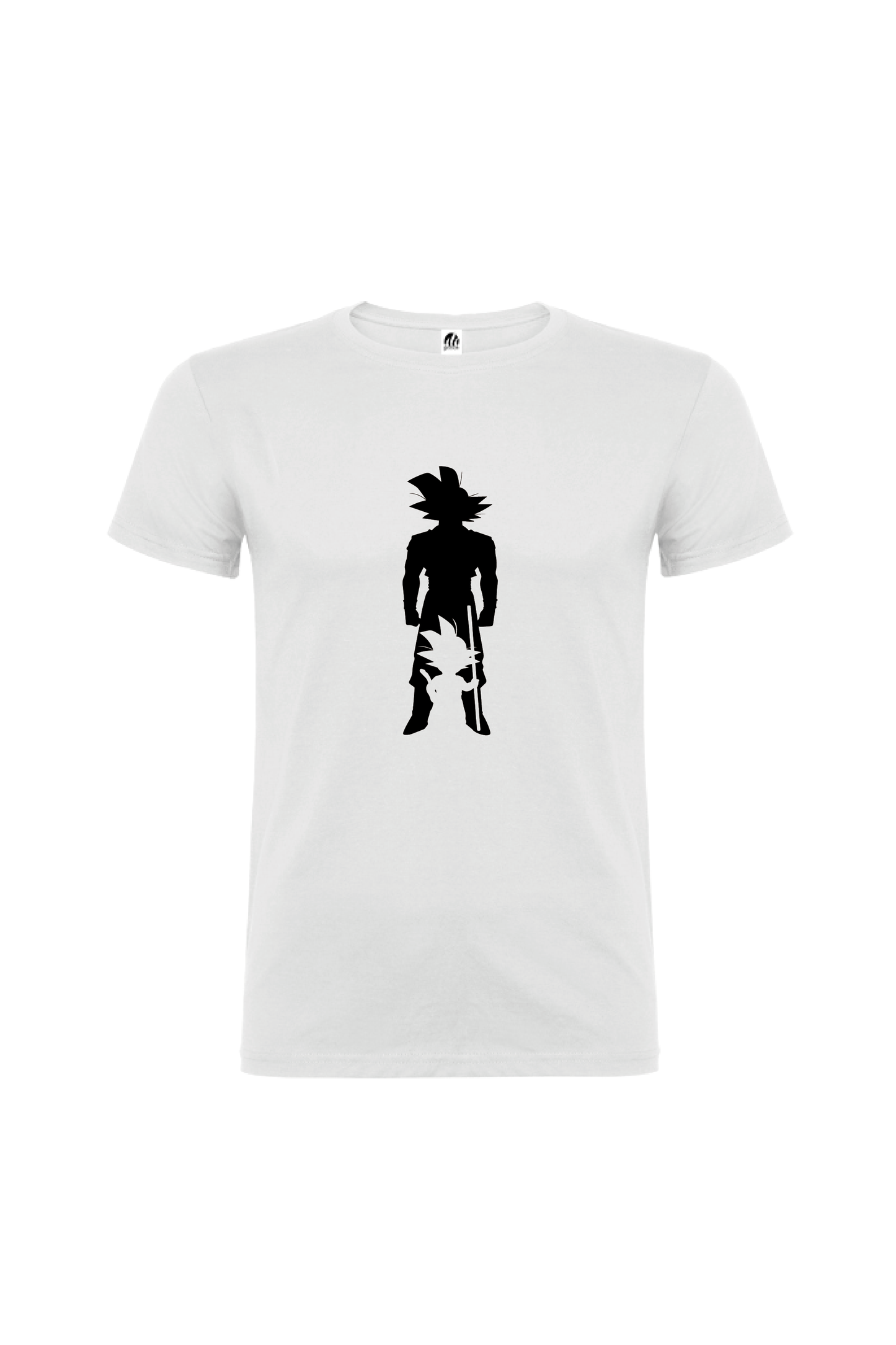 Camiseta Manga Corta Hombre Personalizada "Silueta Goku"
