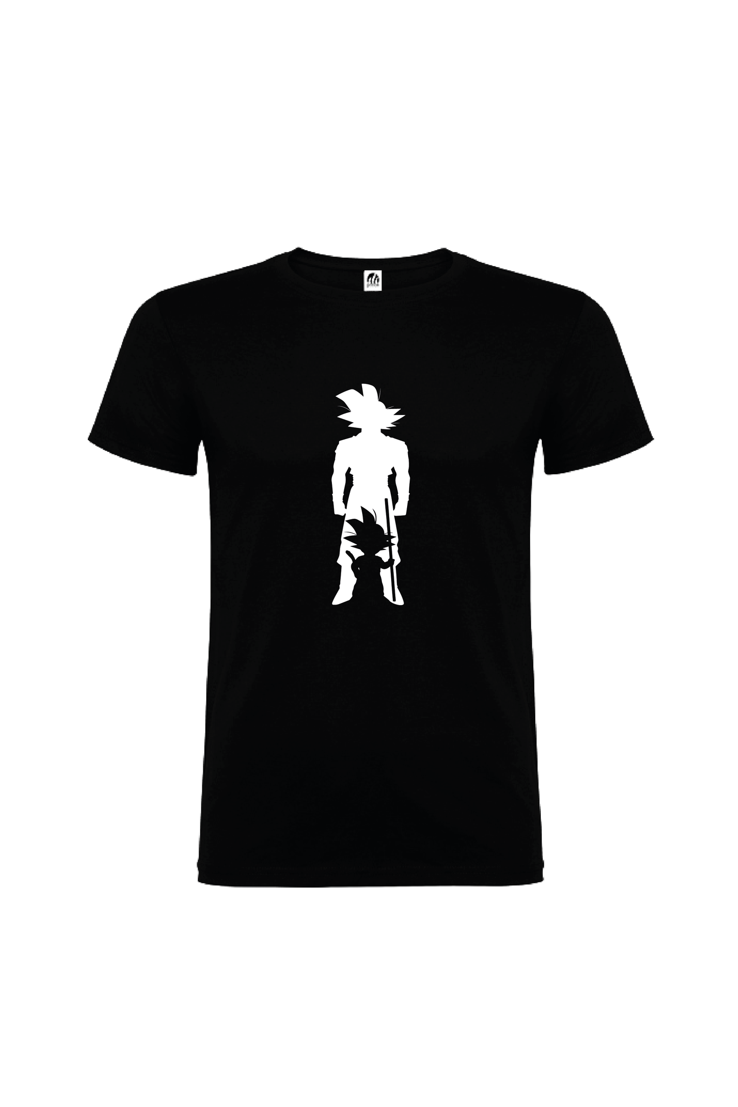 Camiseta Manga Corta Hombre Personalizada "Silueta Goku"