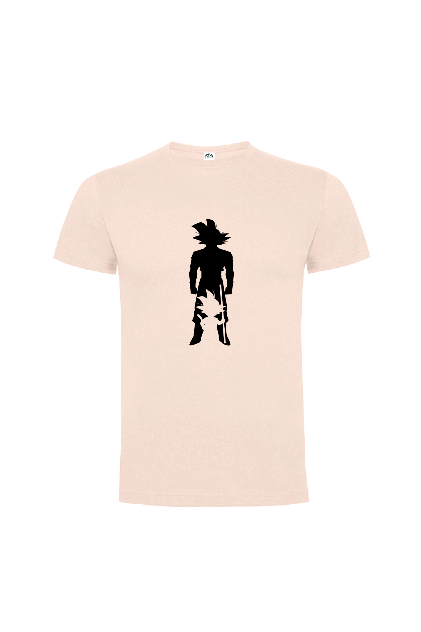 Camiseta Manga Corta Hombre Personalizada "Silueta Goku"