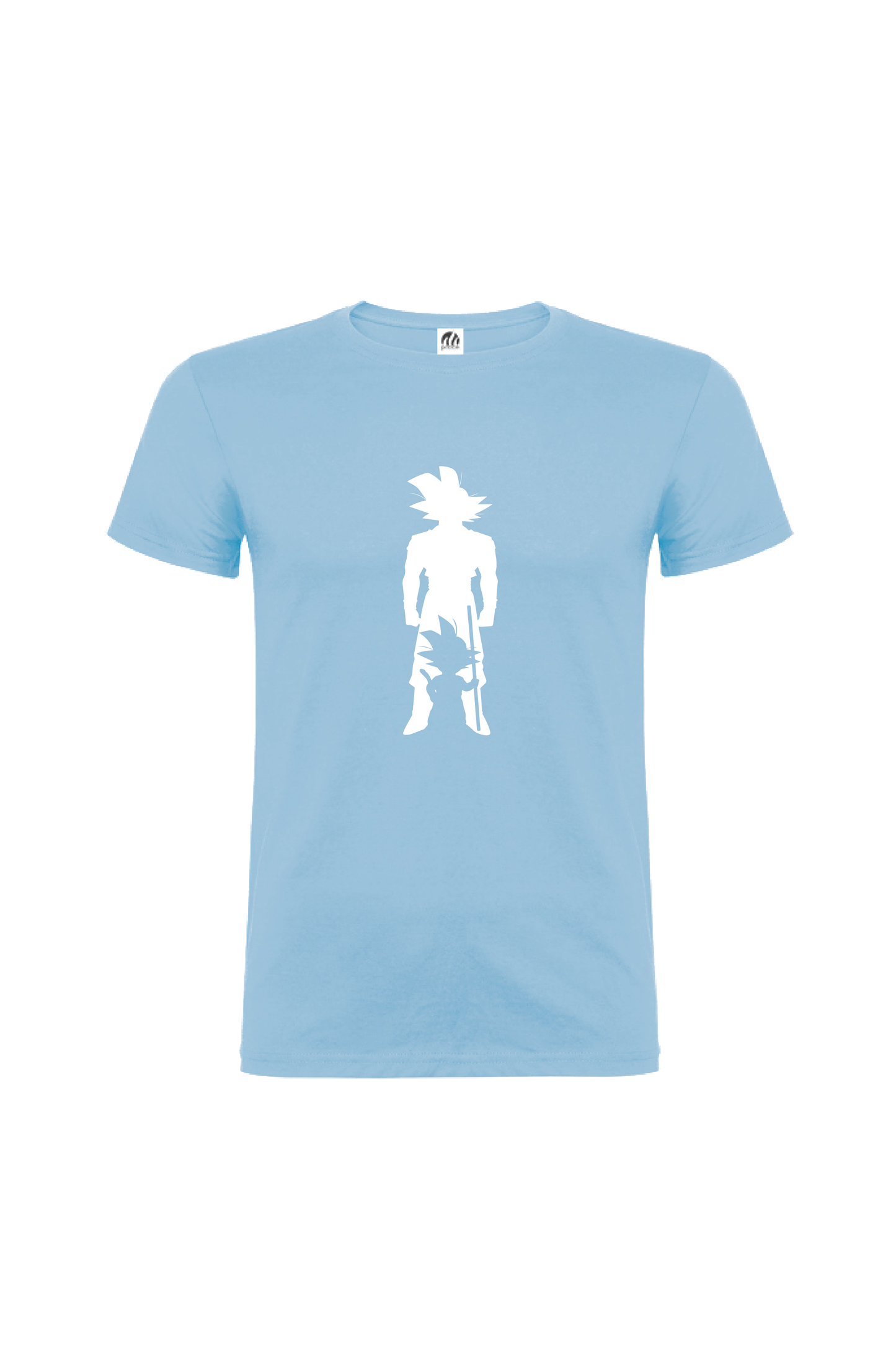 Camiseta Manga Corta Hombre Personalizada "Silueta Goku"