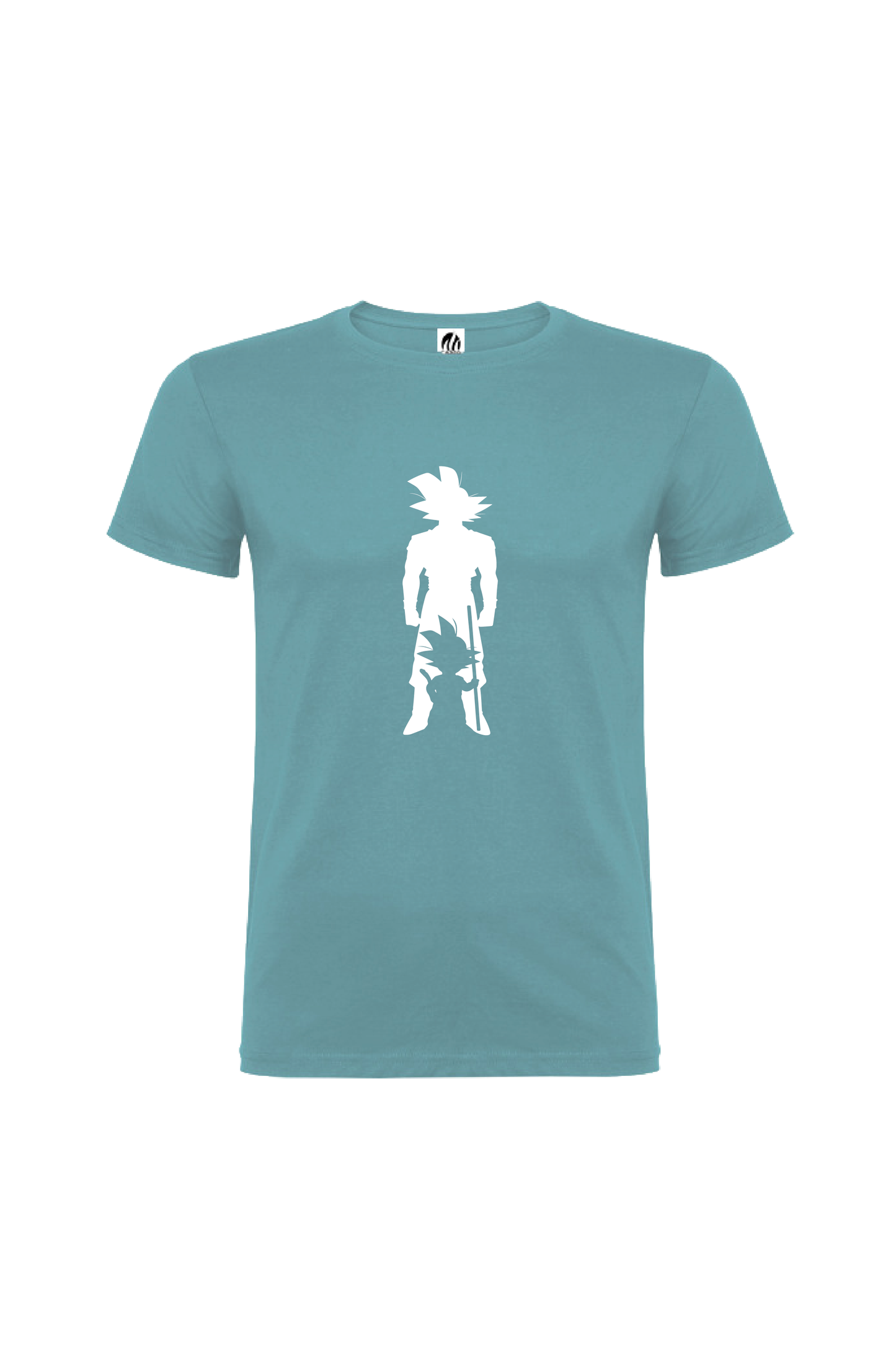 Camiseta Manga Corta Hombre Personalizada "Silueta Goku"