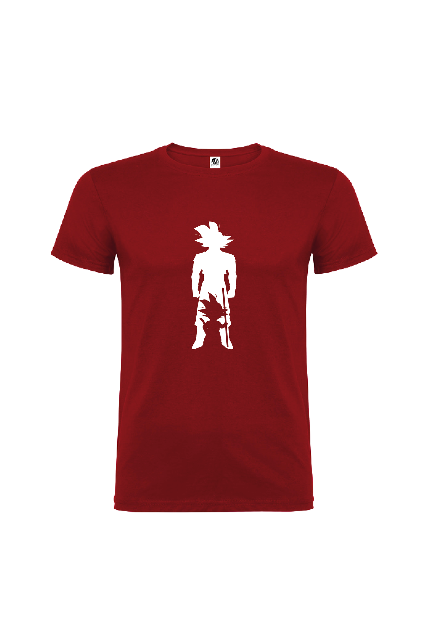 Camiseta Manga Corta Hombre Personalizada "Silueta Goku"