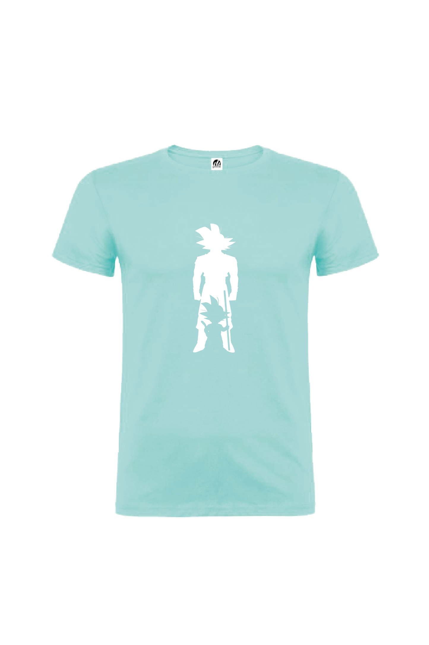 Camiseta Manga Corta Hombre Personalizada "Silueta Goku"